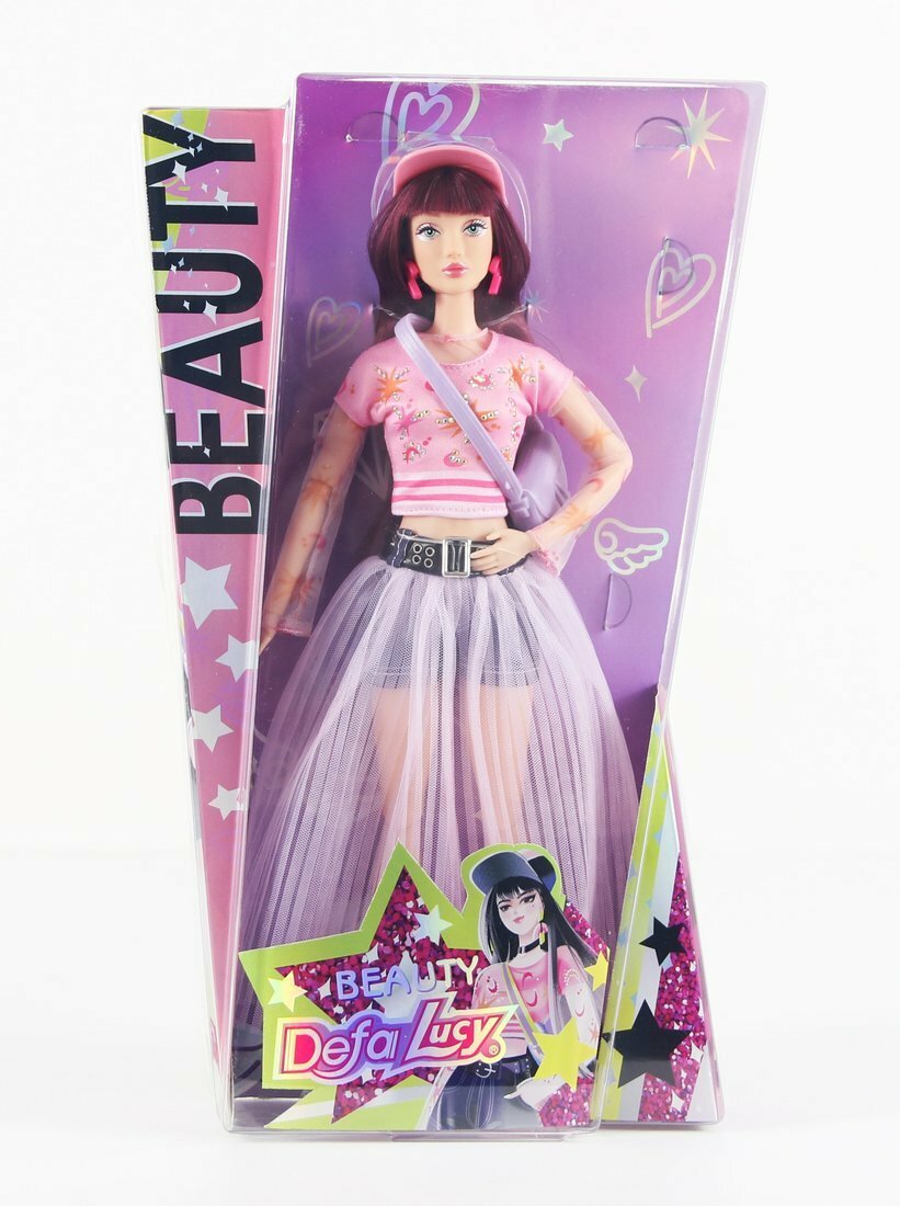 Кукла барби Модница, для девочки, в комплекте 5 предметов
