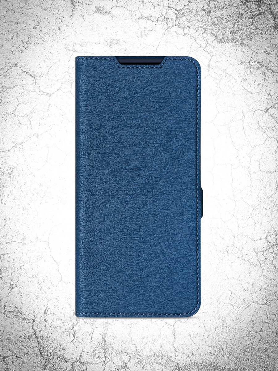 Чехол книжка для Tecno Spark 20C/Go 2024/Pop 8 (4G) DF tFlip-34 (blue) / Чехол книжка для Техно Спарк 20 Си / Техно Спарк Гоу 2024 / Техно Поп 8 (4 Джи) (синий) — фото 1