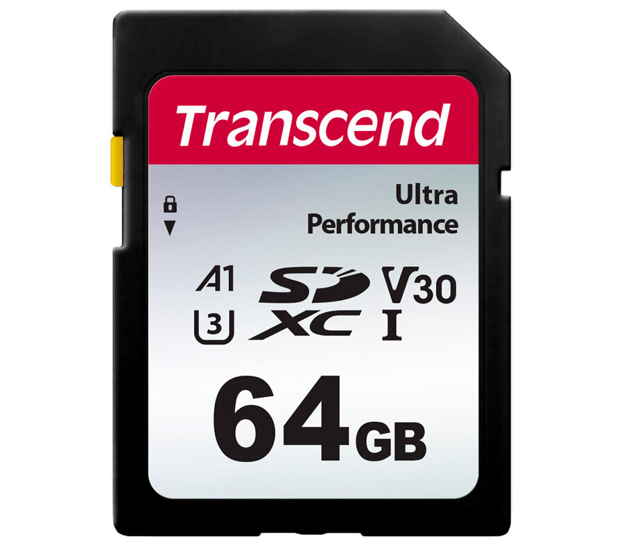 Карта памяти Transcend SDXC 64GB 340S UHS-I Class U3 V30 A2 160/50 Mb/s