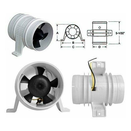 Влагозащищенный вентилятор Turbo 3000 10252053 437400₽