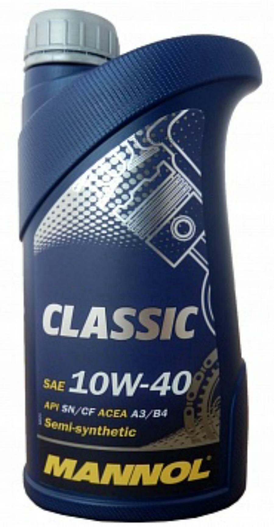 MANNOL 1100 Масло моторное MANNOL Classic 10W-40 полусинтетическое 1 л 1100