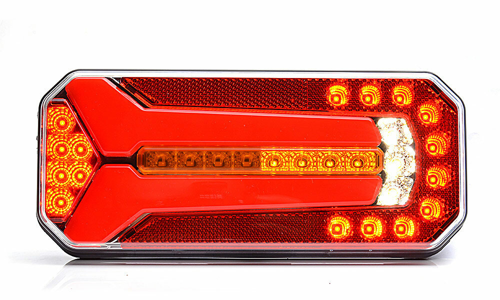 Фонарь задний многофункц. с динамическим. сигн. поворота LED 1114DDLPW150DD (WAS)