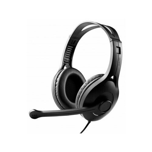 Наушники с микрофоном Edifier черный 28м накладные USB оголовье 203600₽