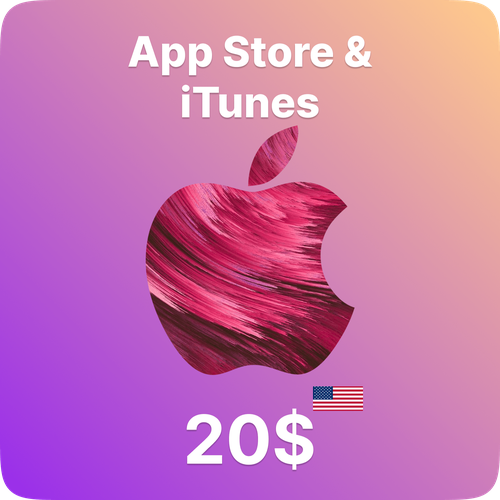 Подарочная карта App Store & iTunes 20 USD