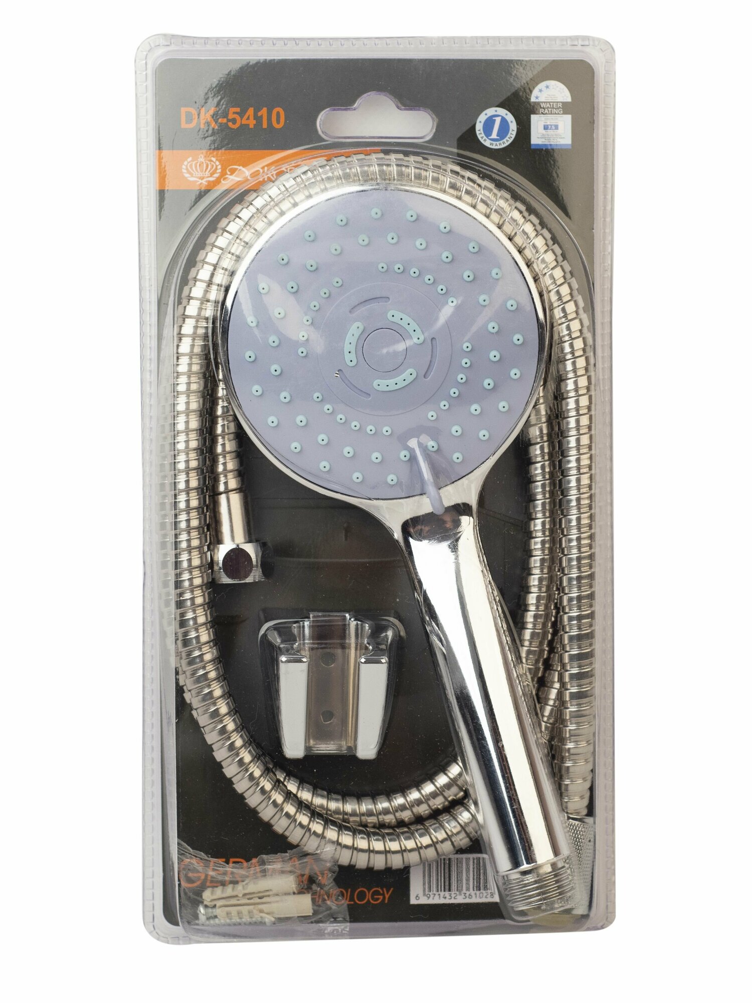 фото Набор для душа Do.Korona лейка шланг кронштейн