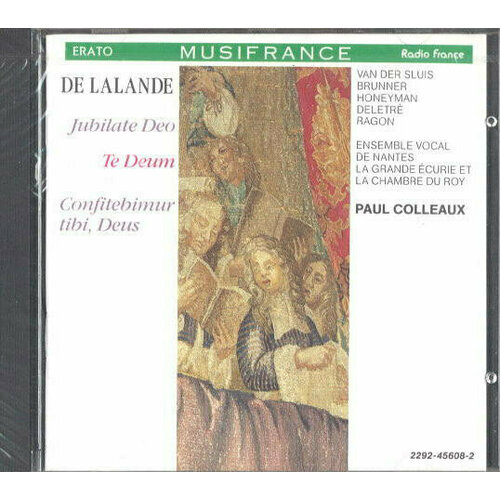 виниловая пластинка dvo k te deum 149th psalm hymnus AUDIO CD De Lalende. Jubilate Deo. Te Deum. Confitebimur tibi, Deus. / Paul Colleaux. 1 CD