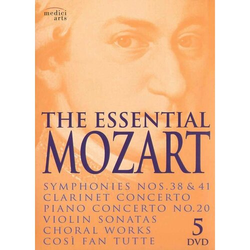 DVD Wolfgang Amadeus Mozart (1756-1791) - The Essential Mozart (5 DVD) taplin sam the animal orchestra plays mozart