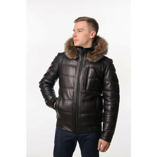 Куртка , размер 52 XL, черный