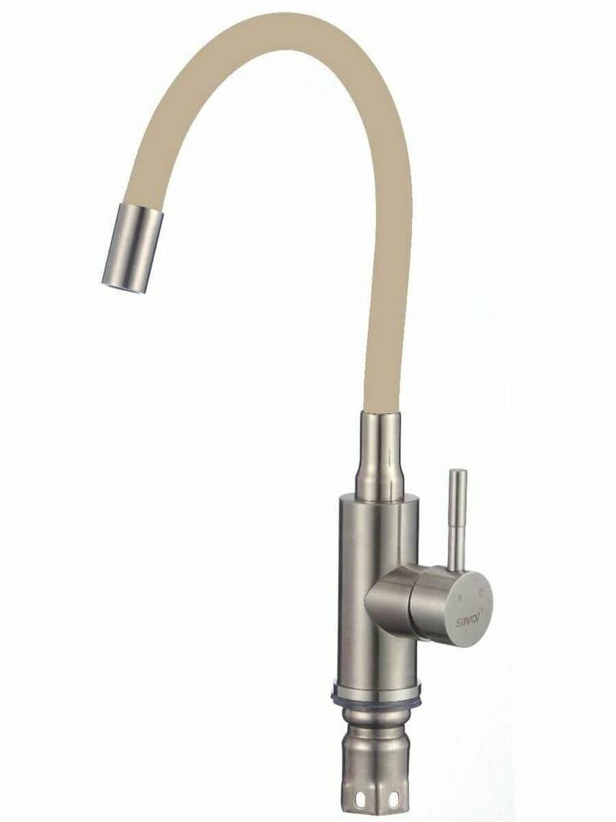 Смеситель для кухни с гибким изливом Savol S-SUS6002-12