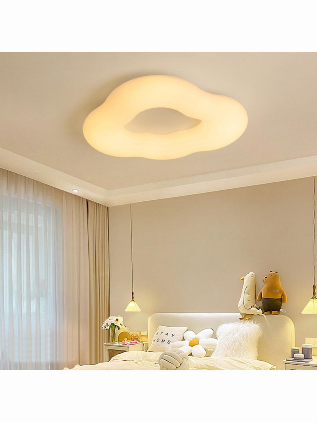 Умный потолочный светильник Xiaomi HuiZuo Donut Smart Ceiling Lamp 32W - фотография № 3