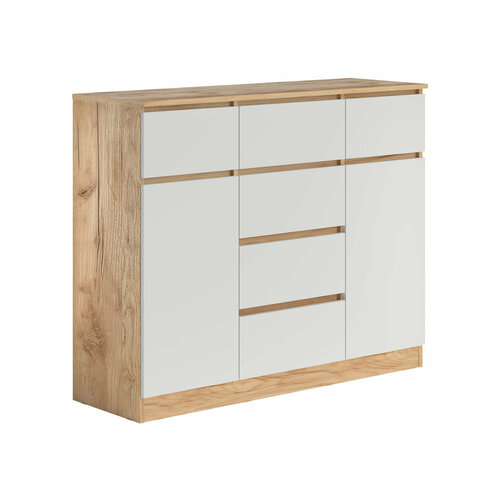 Комод Петровская мебель Охта Лайт Дуб Вотан Белый 15040₽