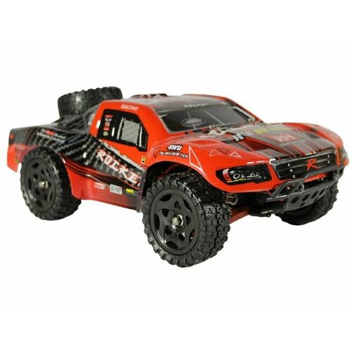 Радиоуправляемый шорт-корс Remo Hobby Rocket UPGRADE V2.0 (красный) 4WD 2.4G 1/16 RTR