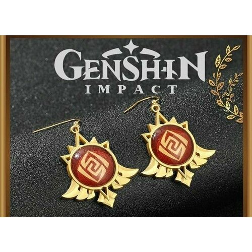 Серьги обувь для косплея game genshin impact suсахароза модные ботинки для хэллоуивечерние изготовленные на заказ