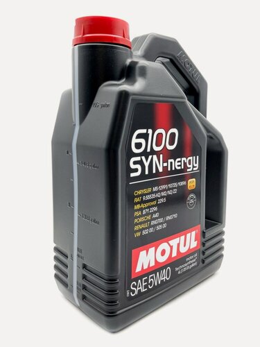 Изображение товара MOTUL 6100 Syn-Nergy 5W40 4л 107978/112451