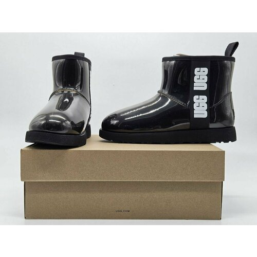 фото Угги ugg classic clear mini, размер 39 eu, black