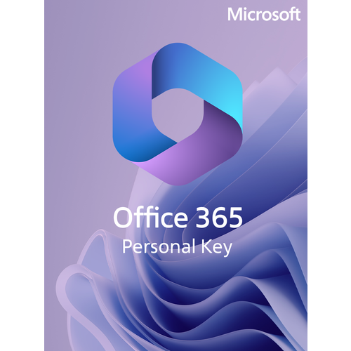 Подписка Microsoft Office 365 Персональный 12 месяцев, электронный ключ, Office 365 microsoft office 365 персональный vpn лицензионный ключ активации