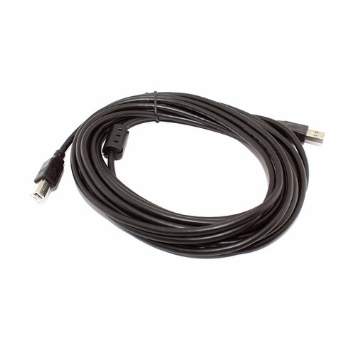 Кабель USB 2.0 на USB-B прямой 5 м кабель usb 2 0 на usb b прямой 5 метра