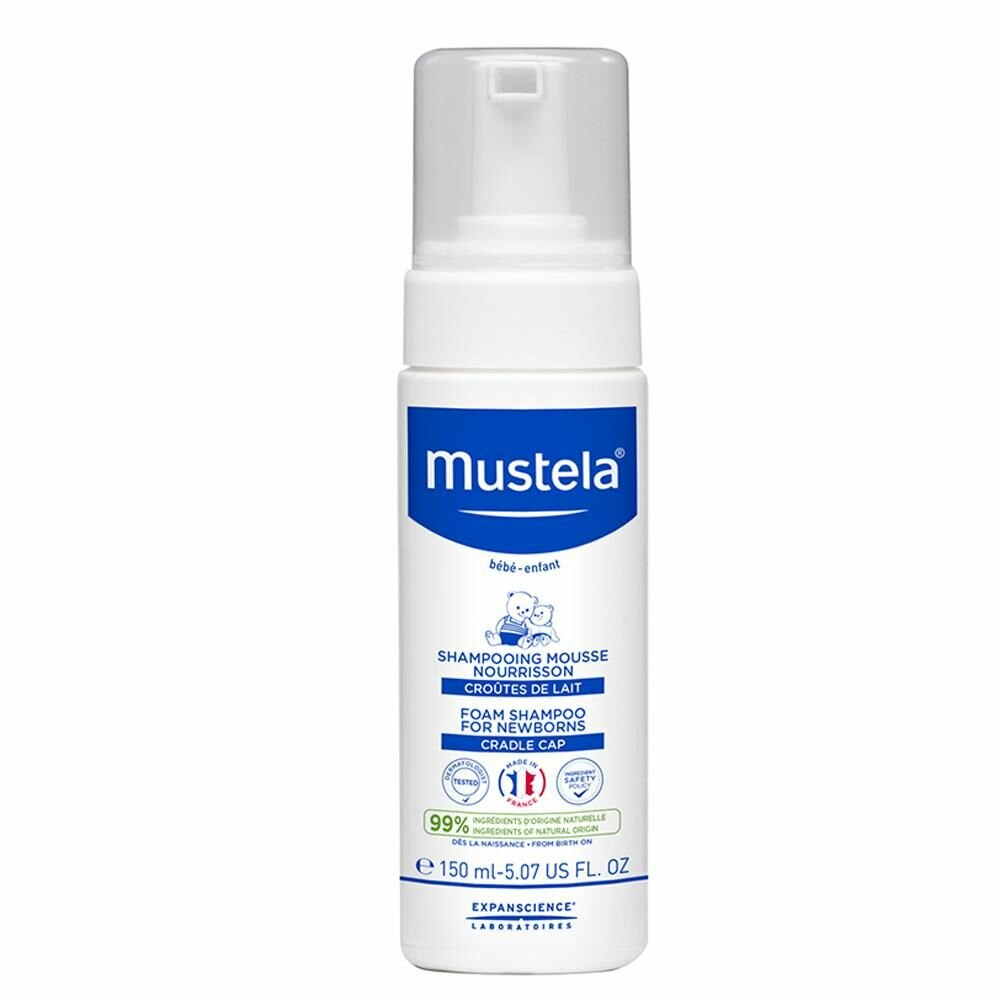 Mustela Шампунь-пенка от молочных корочек для новорожденных 150 мл (Mustela, ) - фото №18