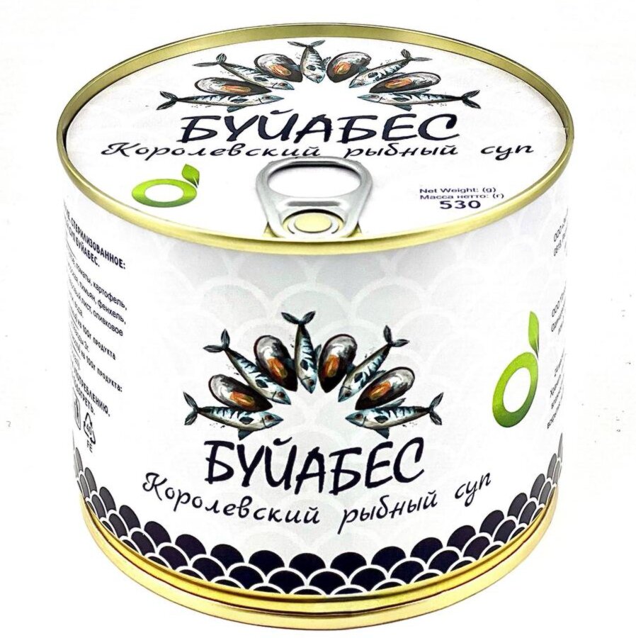 Королевский рыбный суп Буйабес, 530г