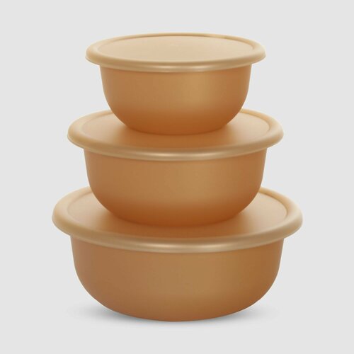 Котейнеры для еды Lidex Sunrise 3 шт 12 л21 л32 л 1050₽