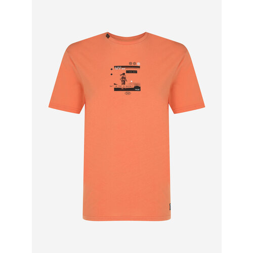 фото Футболка termit, размер 50, оранжевый