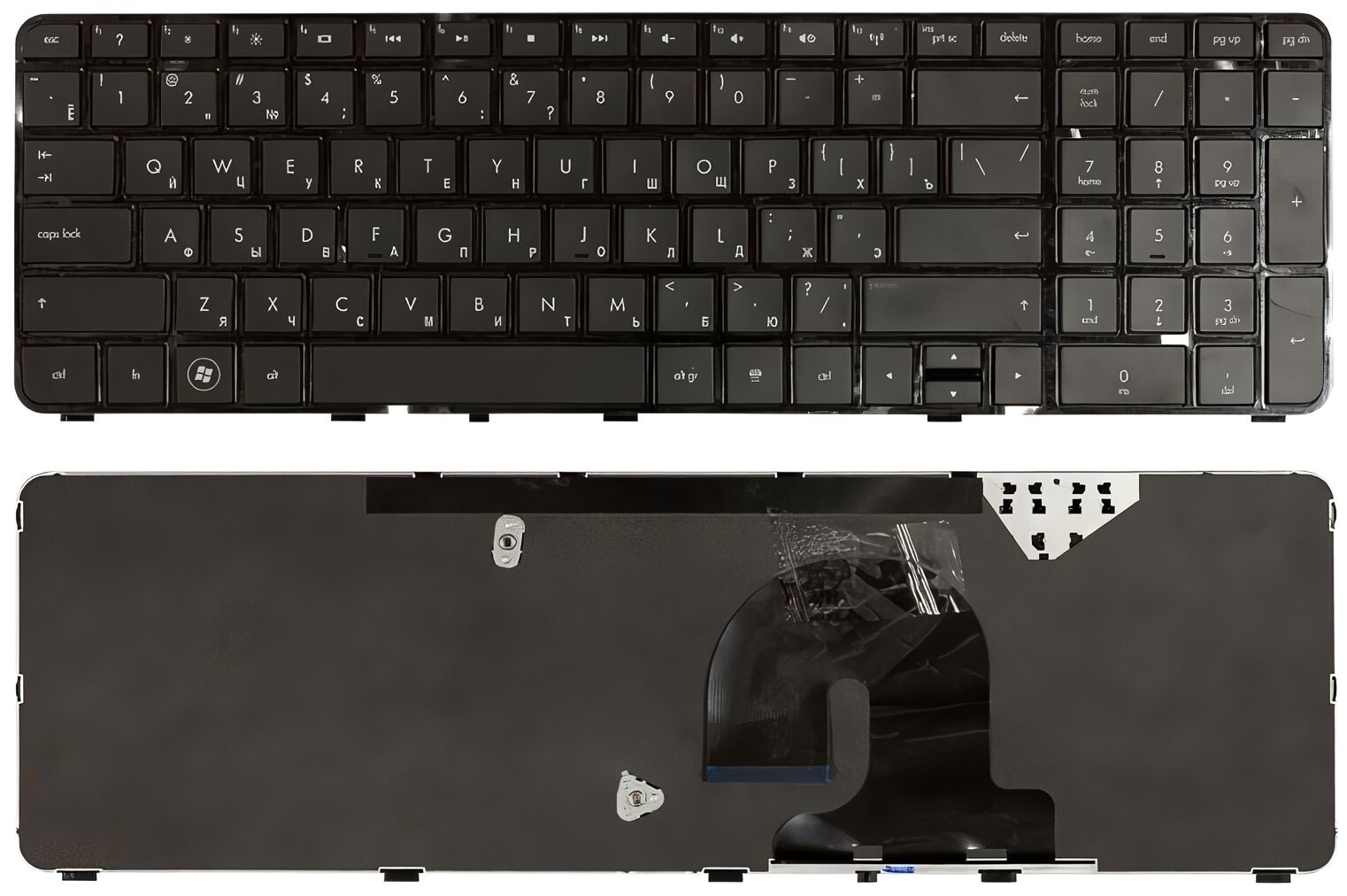 Клавиатура для HP Pavilion DV7-4000 p/n: LX9 NSK-HS0UQ 01 9Z. N4DUQ.001 AELX9U00210 AELX9U00110