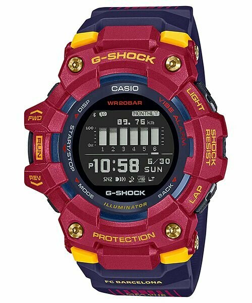 Наручные часы CASIO, красный, коралловый