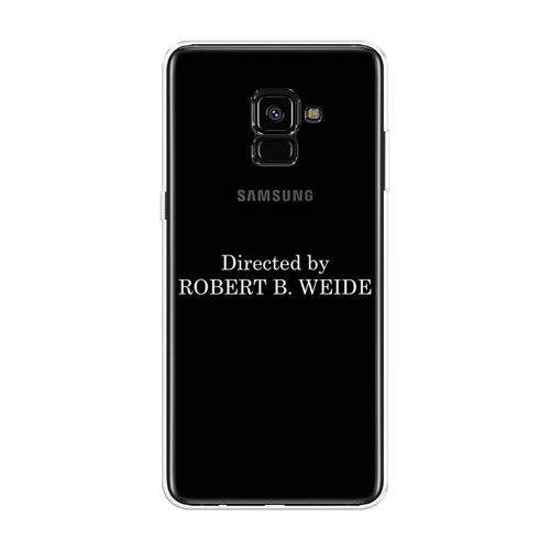 Силиконовый чехол на Samsung Galaxy A8 Plus 2018 / Самсунг Галакси A8 Плюс Robert B Weide, прозрачный силиконовый чехол на samsung galaxy a8 plus 2018 самсунг галакси a8 плюс hanya oni mask прозрачный