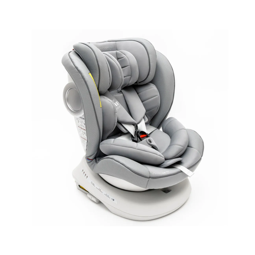 Автокресло детское AmaroBaby Champion Isofix (0-36 кг), Grey автокресло детское amarobaby champion isofix класс d группа 0 1 2 3 бежевый