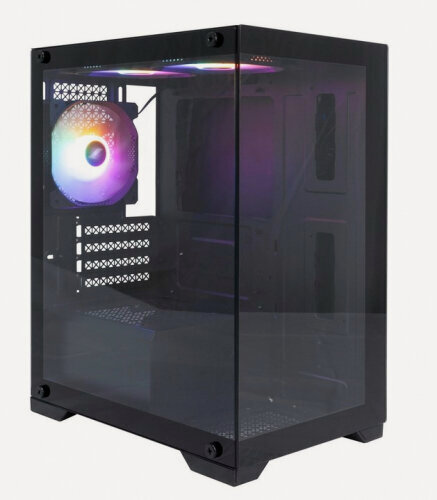 Изображение товара Корпус 1STPLAYER MIKU Mi2, черный (Mi2-BK-3F)