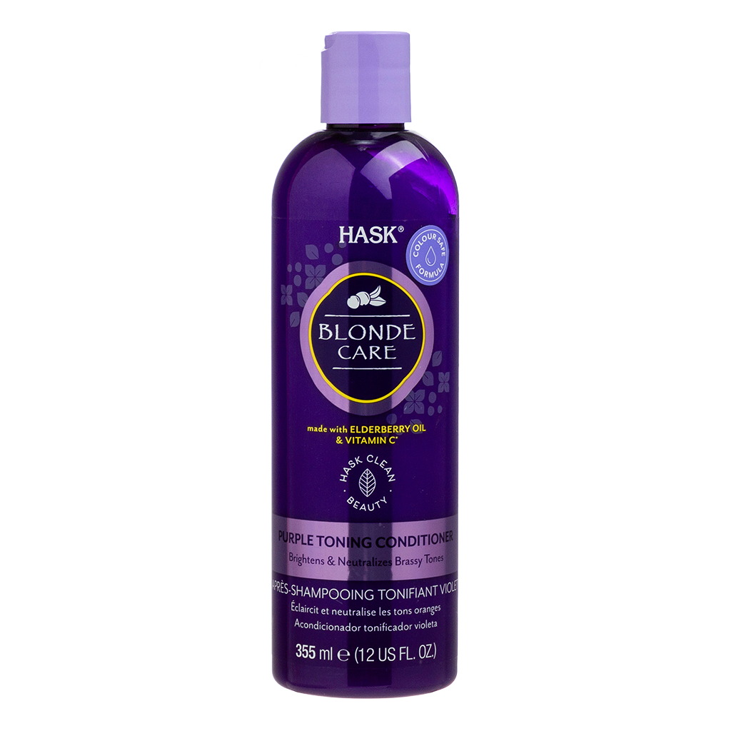 Hask Оттеночный фиолетовый кондиционер для светлых волос/Blonde Care Purple Conditioner 355 мл 1 шт