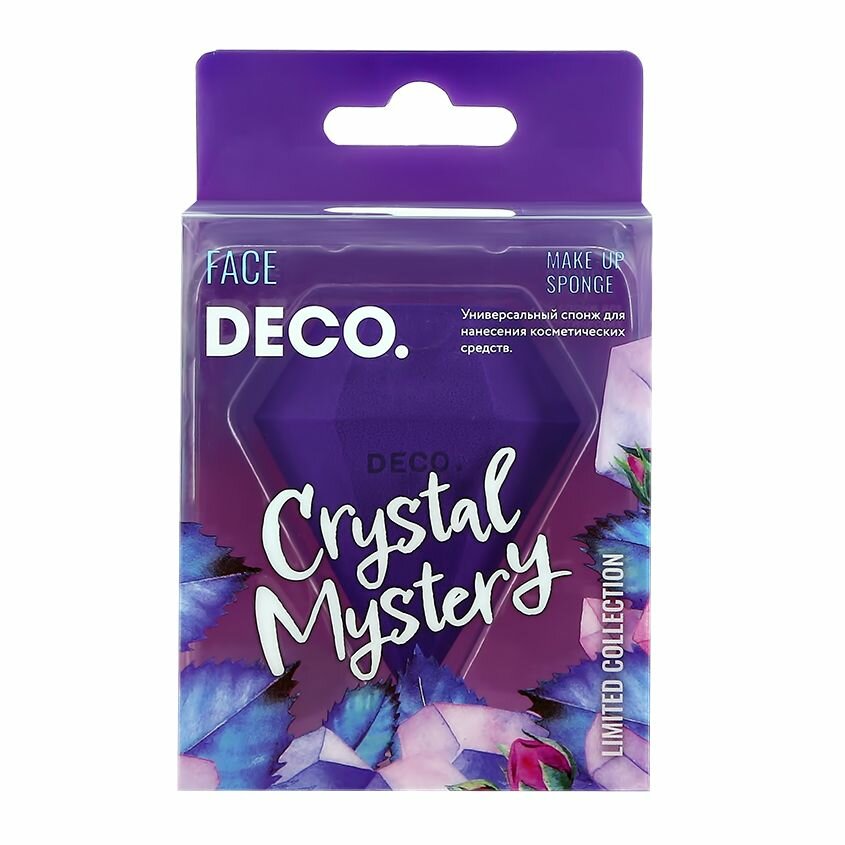фото Спонж для макияжа DECO. CRYSTAL MYSTERY бриллиант