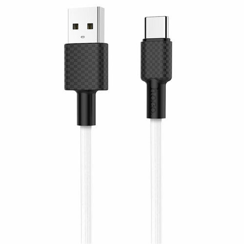 Кабель USB HOCO X29 Superior style USB - Type-C, 3A, 1 м, белый кабель hoco x29 superior style usb type c белый 1 м