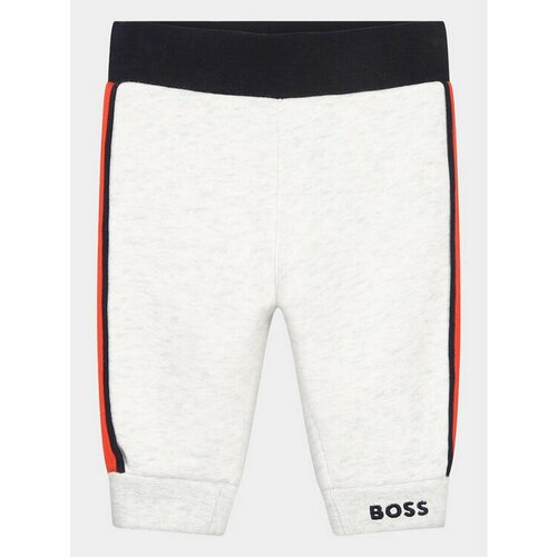 Брюки BOSS, размер 12M [METM], серый детские спортивные брюки boss темно синий
