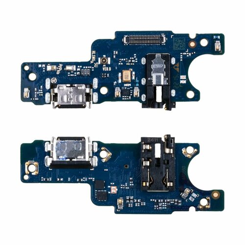 Плата нижняя для Huawei Nova Y70 (MGA-LX9N), Y71 на системный разъем, разъем гарнитуры и микрофон (OEM) задняя крышка для huawei nova y70 mga lx9n blue orig