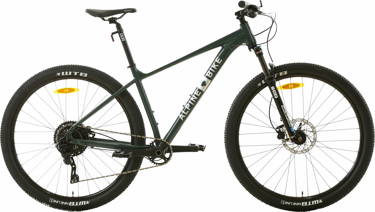 ALPINEBIKE Alpstein-Säntis 29 Air 2024 Зеленый S/M