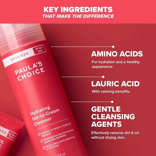 Paulas Choice Увлажняющий Гель-крем для очищения Hydrating Gel-to-Cream Cleanser 30 ml 2500₽