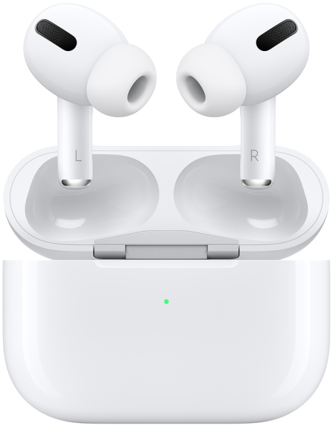 Apple Bluetooth-гарнитура Apple AirPods Pro в футляре с возможностью беспроводной зарядки MagSafe, белая