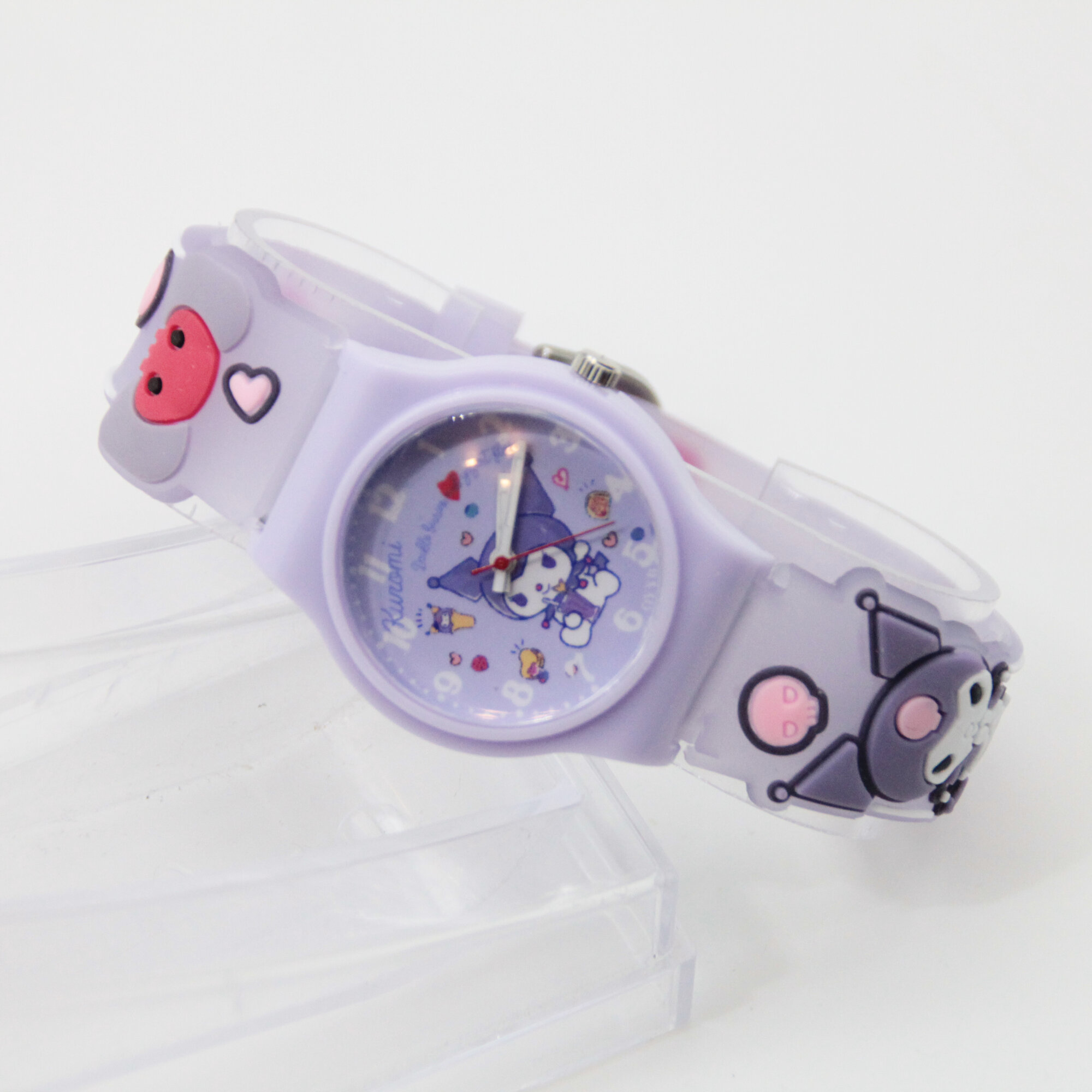 фото Часы наручные Китти Куроми на силиконовом ремешке