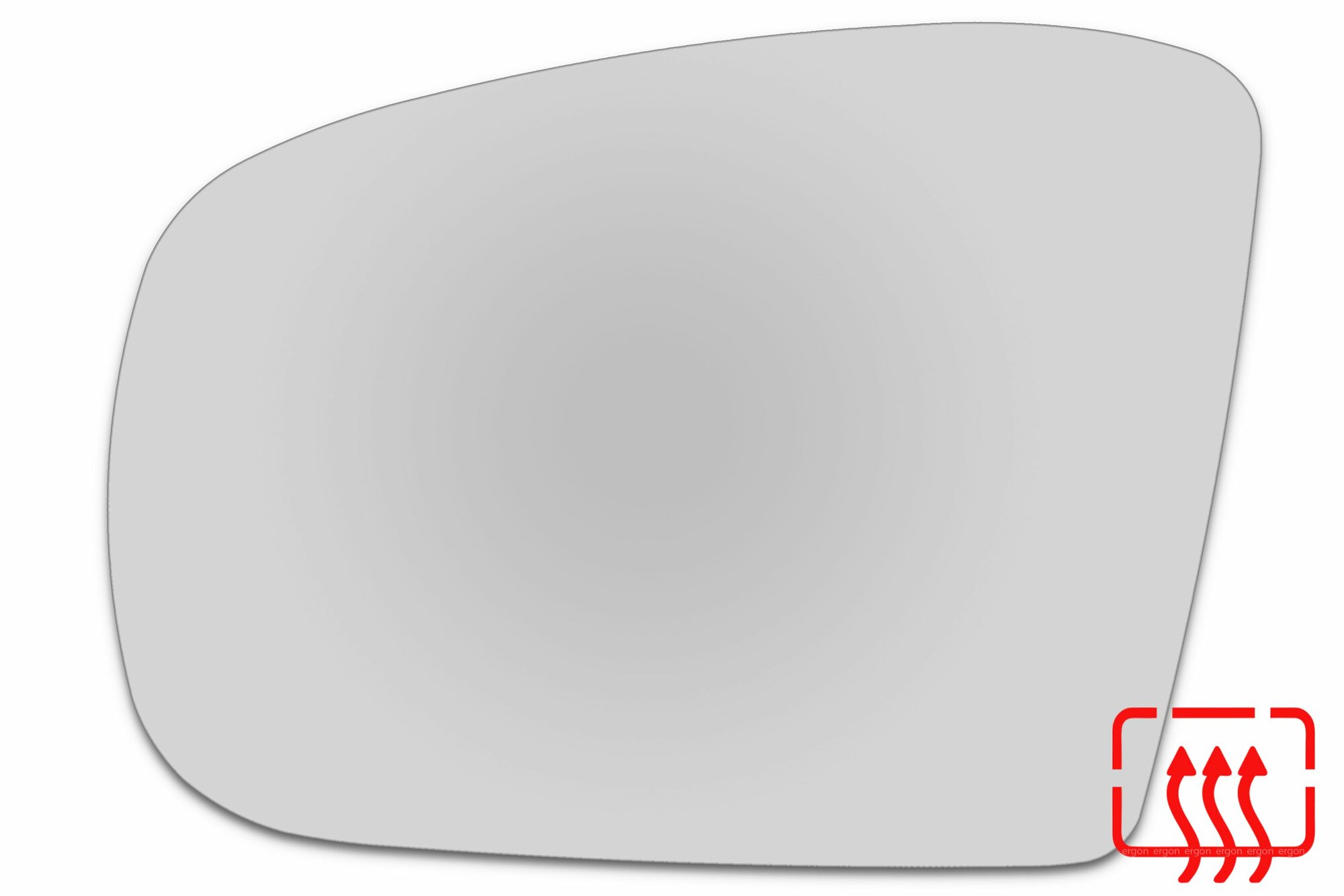 Зеркальный элемент левый MERCEDES M I W163 (01-05) сфера нейтральный с обогревом