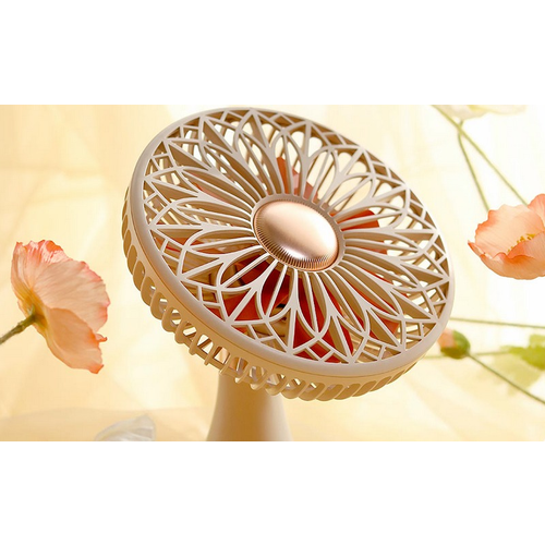 Настольный мини вентилятор Xiaomi бежевый 230000₽