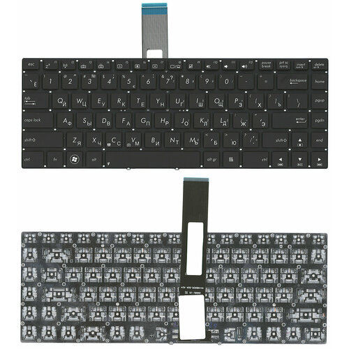 Клавиатура для Asus N46 N46VB N46VJ N46VM N46VZ p/n: 13GN8H1AM031-1, 43NJ7TCJN10 клавиатура для asus ux310 с подсветкой p n 0kn0 um2us16 0knb0 2631us00 цвет черный 1 шт