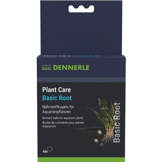 Добавка Dennerle Plant Care Basic Root базовая грунтовая 40 таблеток