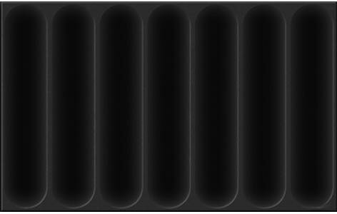 фото Керамическая плитка Шахтинская плитка Марсель черная 02 для стен 40x25 (цена за 18.2 м2)