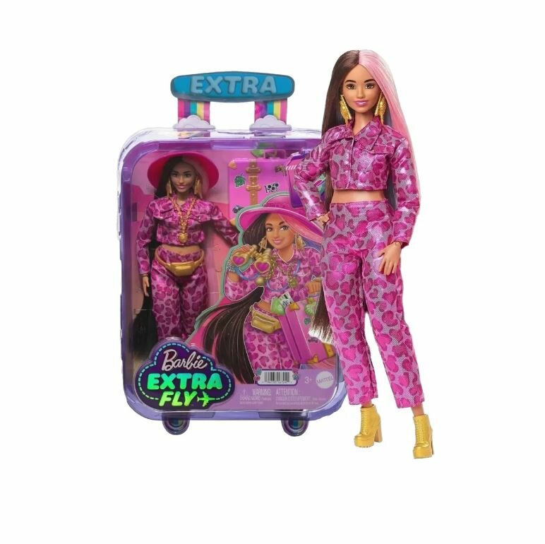 Barbie Extra Fly, Safari Puppe HPT48 мультиколор