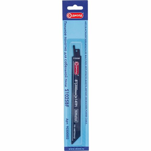 Пильное полотно для сабельной пилы по металлу диолд 90300002 1276₽