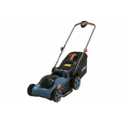 Акк газонокосилка SENIX 38см 40В 2020 Li-Ion 2х5Ач мульчирование травосборник 45л 125кг 37390₽