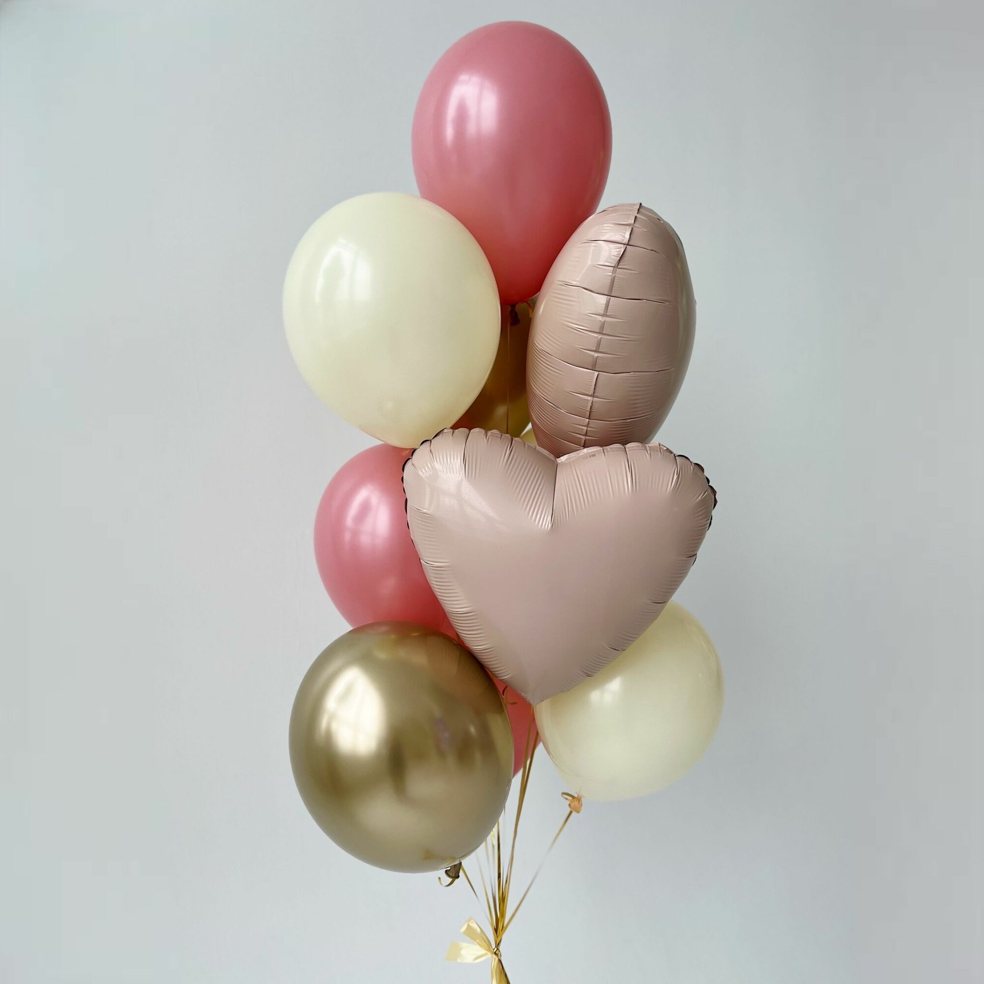 Воздушные шары с гелием, Фонтан из шаров, 8 шаров