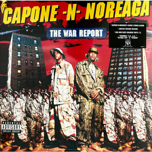 Пластинка виниловая Capone-N-Noreaga The War Report 2LP (COLOURED)