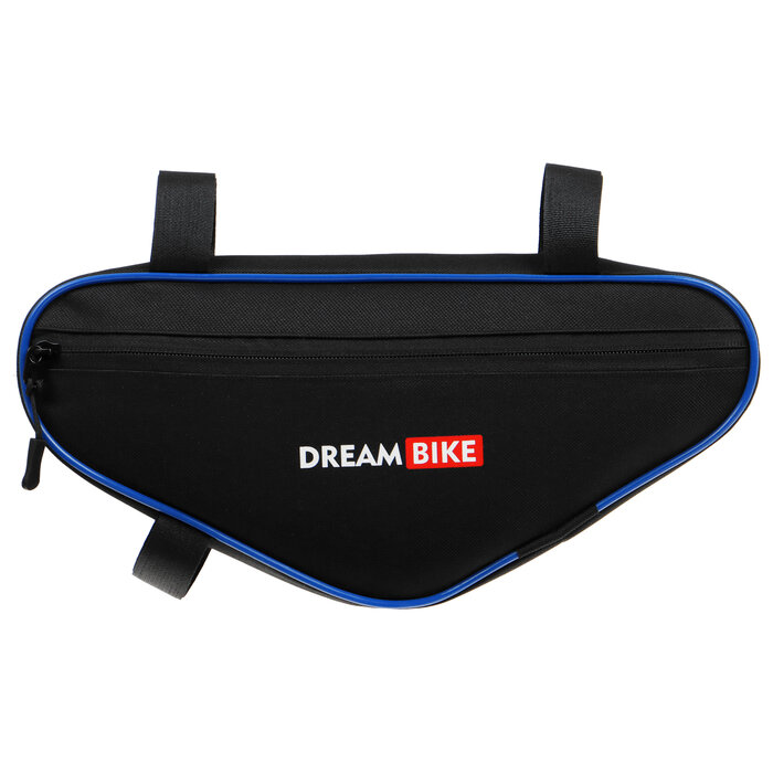 Dream Bike Велосумка Dream Bike под раму, 32х15х5, цвет чёрный/синий